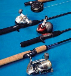 钓鱼技术的基本知识（一）鱼线轮和鱼线