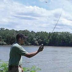 钓鱼技术的基本知识（二）练习抛投